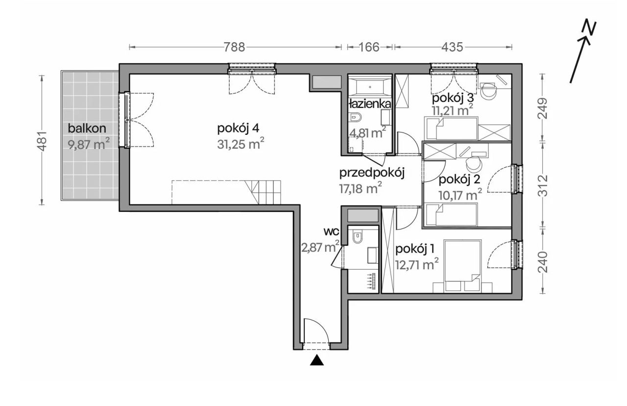 Mieszkanie 5-pokojowe Katowice Brynów, ul. Ceglana. Zdjęcie 7