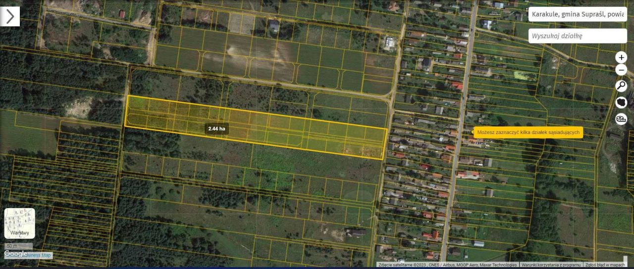 Działka budowlana Karakule. Zdjęcie 3