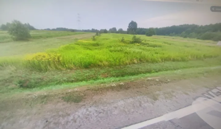 Działka inwestycyjna Brzozowa