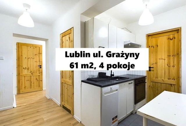 Mieszkanie 4-pokojowe Lublin LSM, ul. Grażyny. Zdjęcie 1