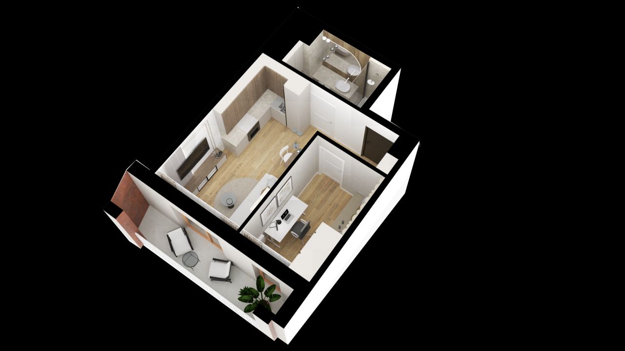 Mieszkanie 2-pokojowe Kielce Uroczysko, Warszawska 141. Zdjęcie 3