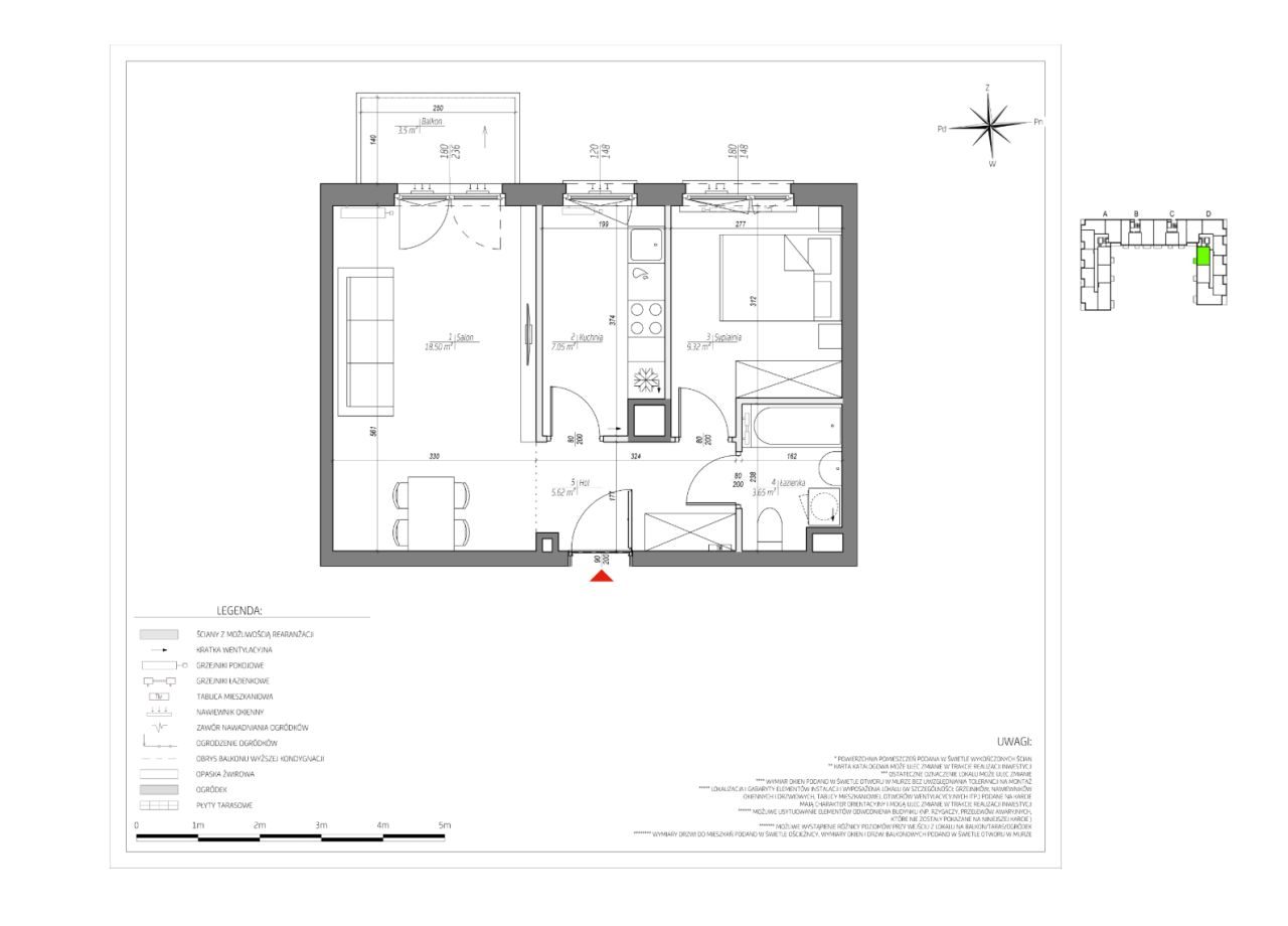 Mieszkanie 2-pokojowe Kraków Płaszów, ul. Myśliwska. Zdjęcie 25