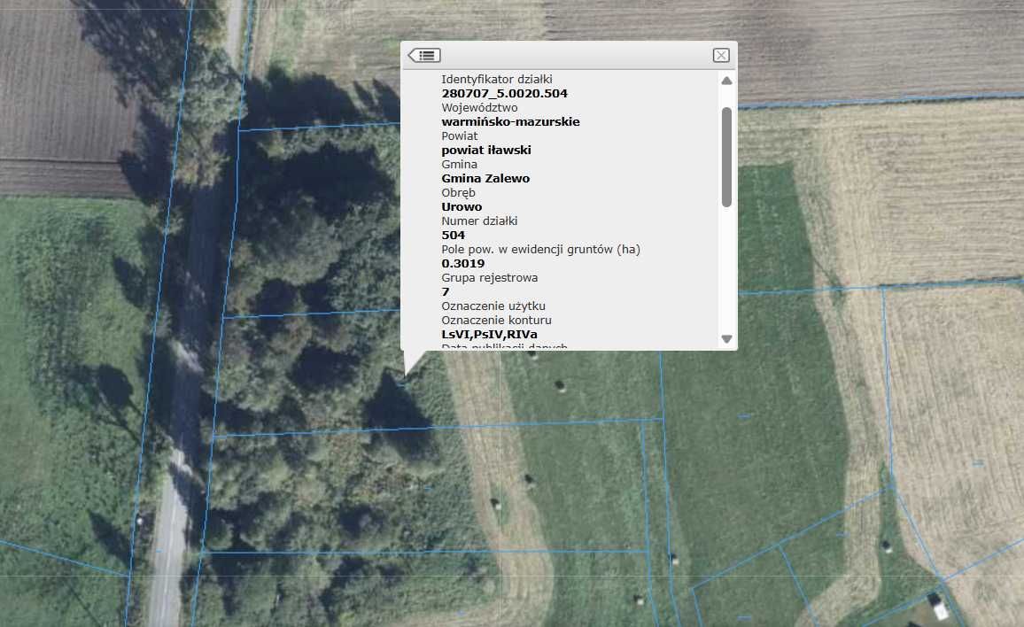 Działka rolno-budowlana Urowo. Zdjęcie 6
