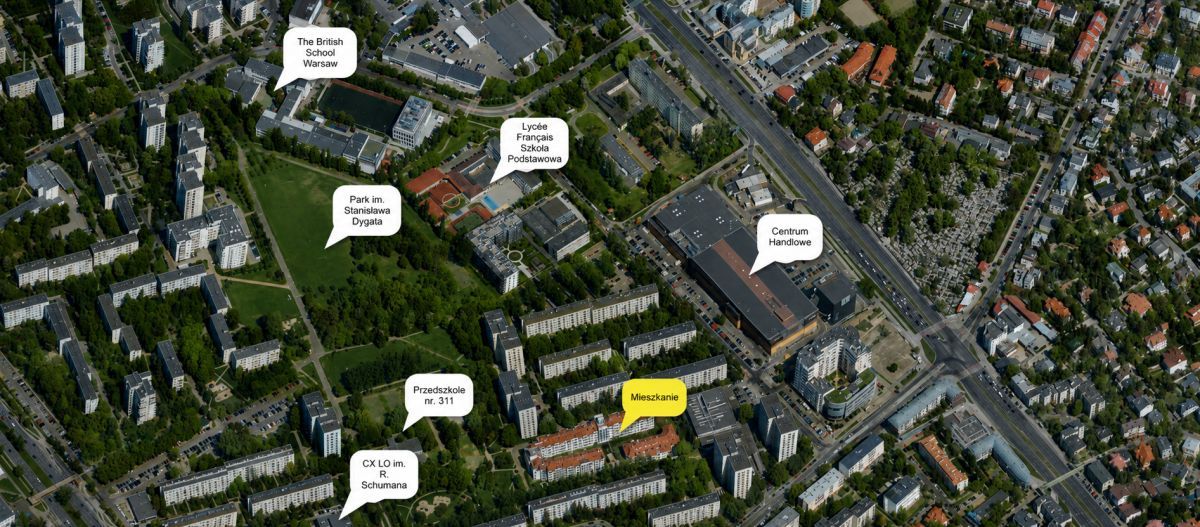 Mieszkanie 4-pokojowe Warszawa Sadyba, ul. Konstancińska. Zdjęcie 17