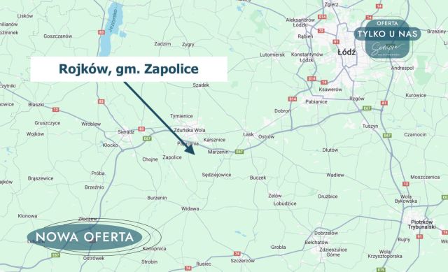 Działka budowlana Rojków. Zdjęcie 4