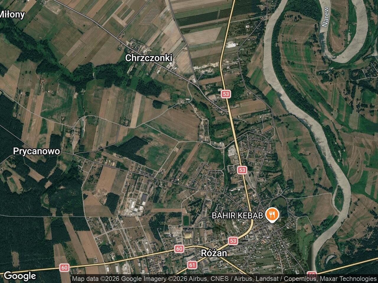 Działka budowlana Różan, ul. Dolna. Zdjęcie 1
