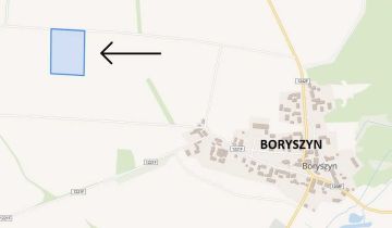 Działka rolna Boryszyn