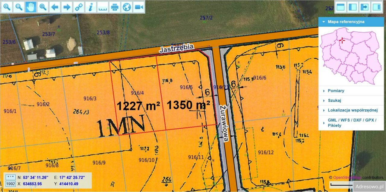 Działka budowlana Kęsowo. Zdjęcie 4