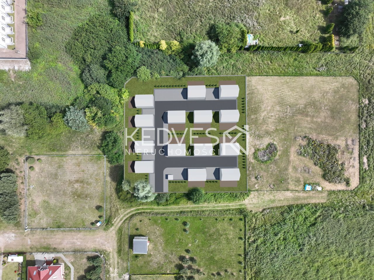 Działka inwestycyjna Rogowo. Zdjęcie 2