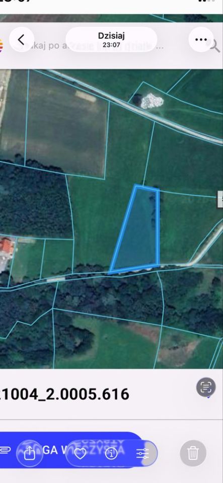 Działka budowlana Krużlowa Wyżna. Zdjęcie 6