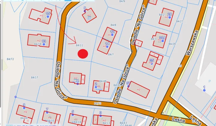 Działka budowlana Mikołajki, os. Na Górce