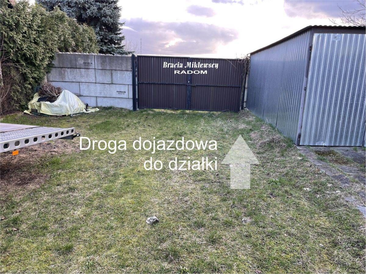 Działka budowlana Radom Zamłynie, ul. Wolanowska. Zdjęcie 4