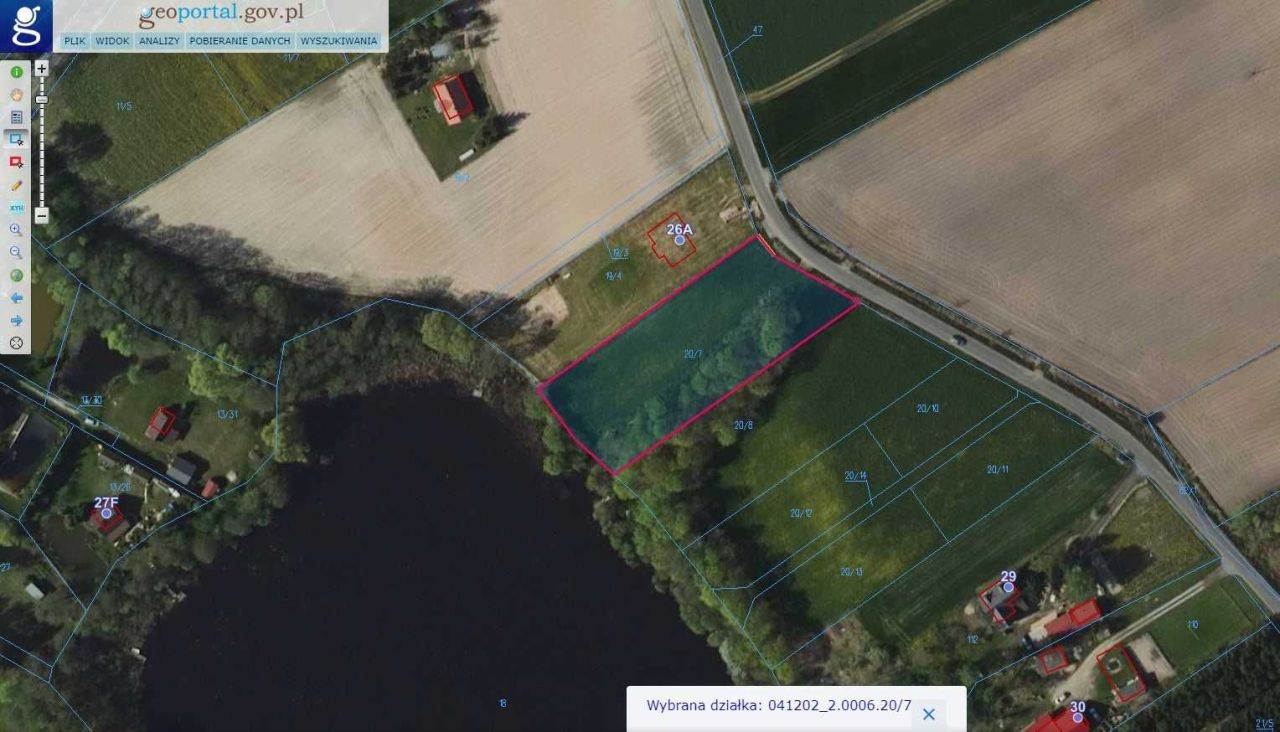 Działka budowlana Łączonek. Zdjęcie 7