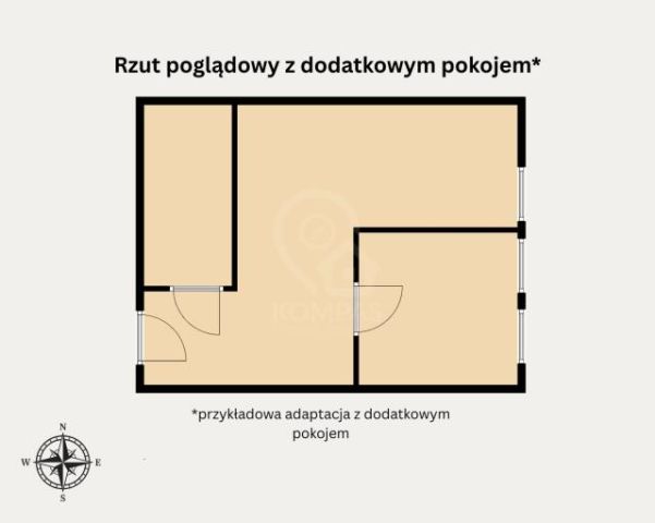 Mieszkanie 1-pokojowe Wrocław Śródmieście, ul. Romana Dmowskiego. Zdjęcie 9