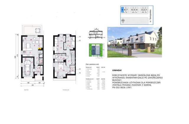 dom szeregowy, 4 pokoje Rzeszów, ul. Tarnopolska. Zdjęcie 12