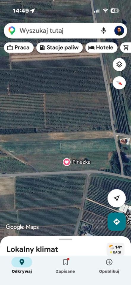 Działka rolno-budowlana Wymysłów. Zdjęcie 3