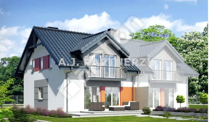 bliźniak, 5 pokoi Kokotów
