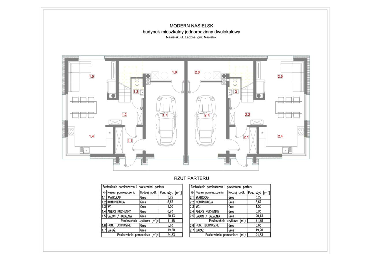 bliźniak, 4 pokoje Nasielsk, ul. Łączna. Zdjęcie 18