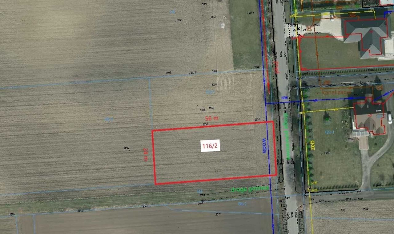 Działka budowlana Niziny