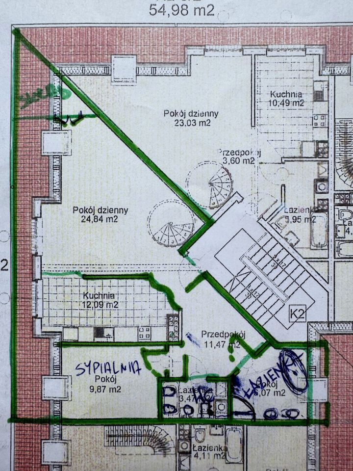 Mieszkanie 4-pokojowe Wałbrzych Piaskowa Góra, ul. Odlewnicza. Zdjęcie 6