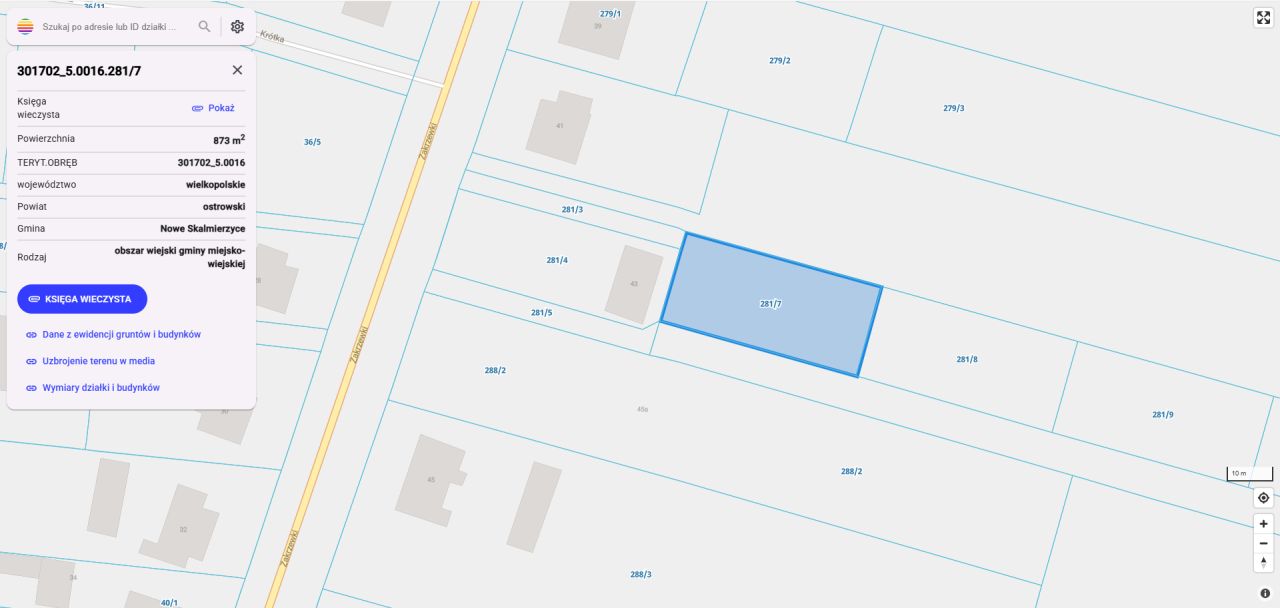 Działka budowlana Ociąż Zakrzewki, ul. Zakrzewki