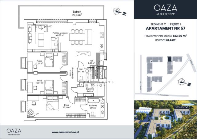 Mieszkanie 4-pokojowe Warszawa Mokotów, ul. Piaseczyńska. Zdjęcie 15