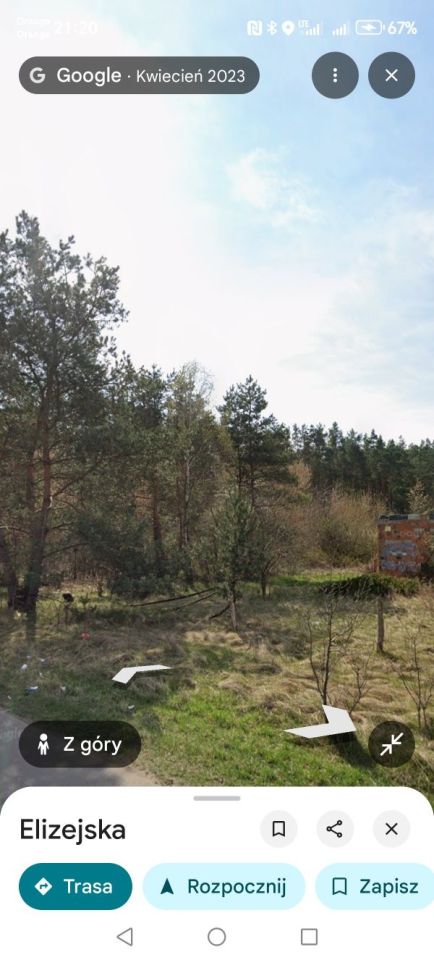 Działka rolna Odolion, ul. Elizejska. Zdjęcie 5