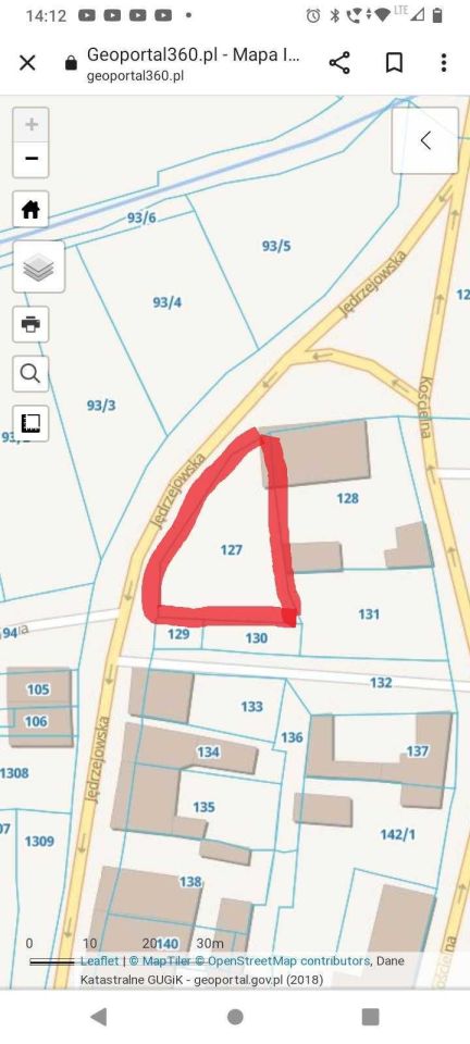 Działka budowlana Wodzisław, ul. Jędrzejowska. Zdjęcie 3