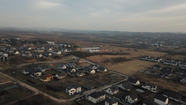 Działka budowlana Kraków Skotniki, ul. Księdza Franciszka Trockiego. Zdjęcie 1