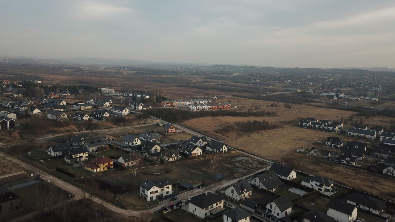 Działka budowlana Kraków Skotniki, ul. Księdza Franciszka Trockiego. Zdjęcie 1