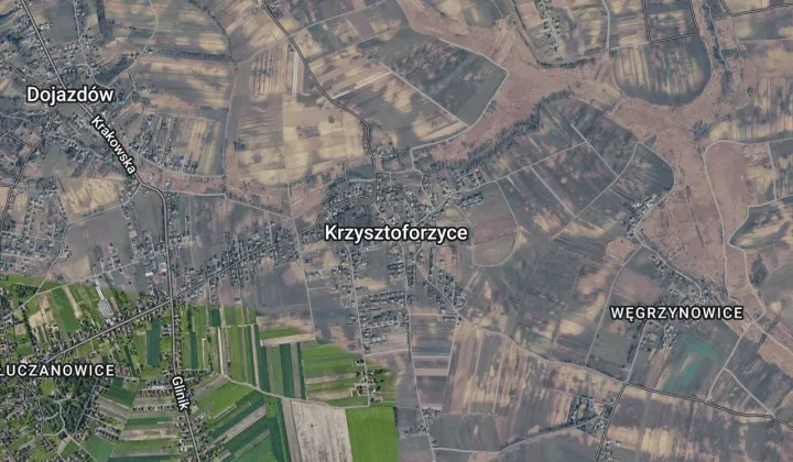 Działka budowlana Krzysztoforzyce