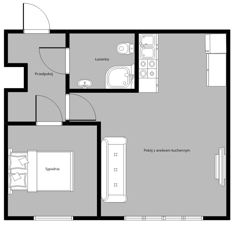 Mieszkanie 2-pokojowe Radom Śródmieście, ul. Filtrowa. Zdjęcie 1