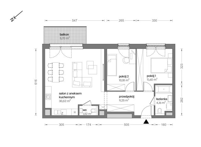 Mieszkanie 3-pokojowe Katowice Brynów, ul. Ceglana. Zdjęcie 7