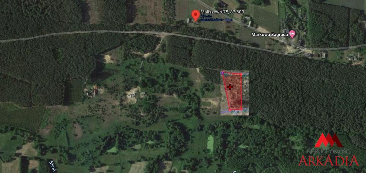 Działka budowlana Lipno. Zdjęcie 6