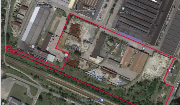 Nieruchomość komercyjna Myszków Ręby, ul. Partyzantów
