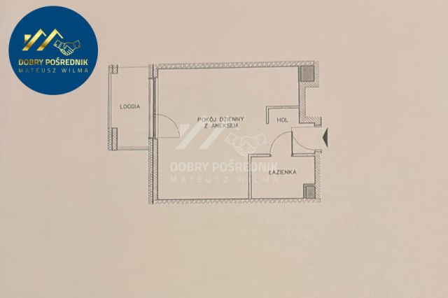 Mieszkanie 1-pokojowe Gdańsk Letnica, ul. Letnicka. Zdjęcie 15