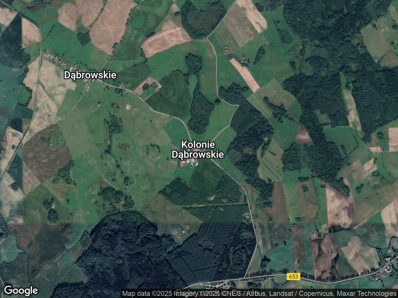 Działka rolna Kolonie Dąbrowskie