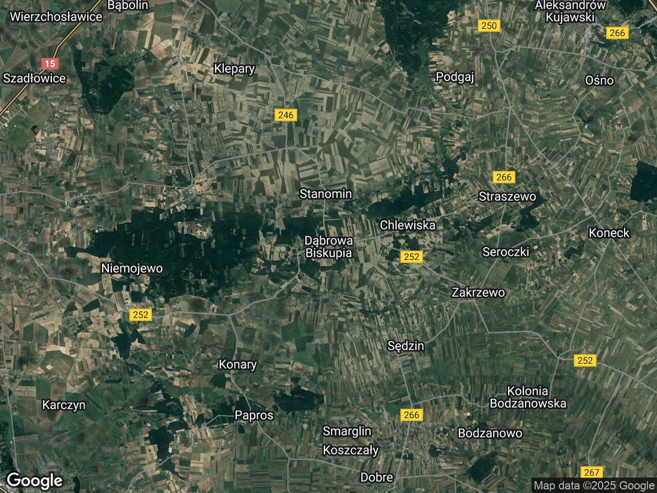 Działka rolna Dąbrowa Biskupia