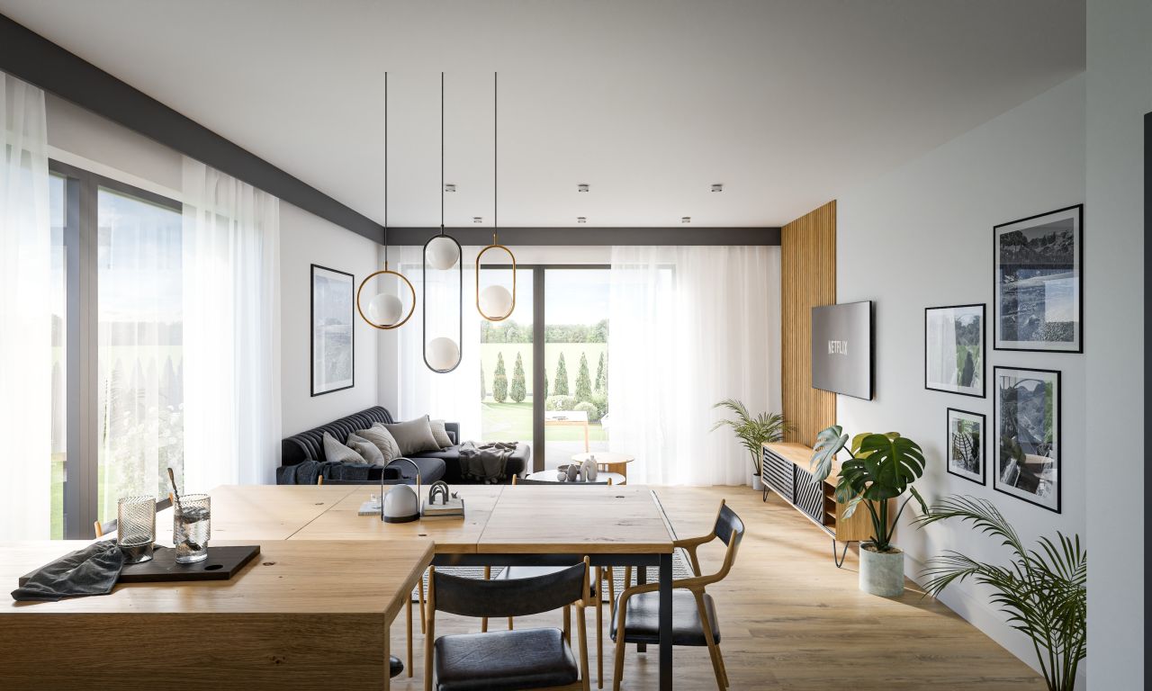 dom wolnostojący, 4 pokoje Dosin, ul. Rajska. Zdjęcie 7