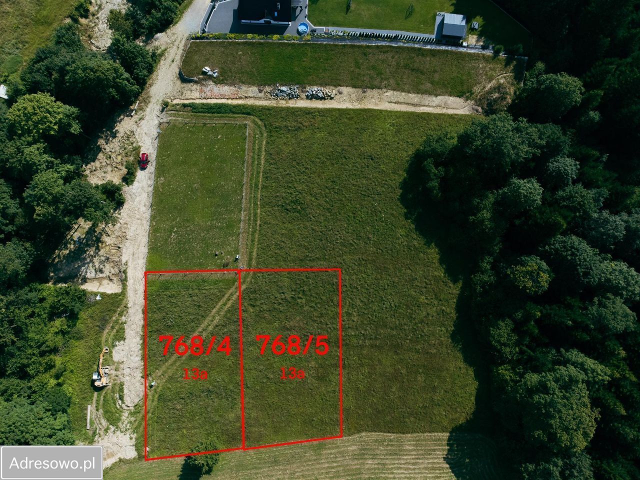 Działka budowlana Skomielna Czarna. Zdjęcie 2