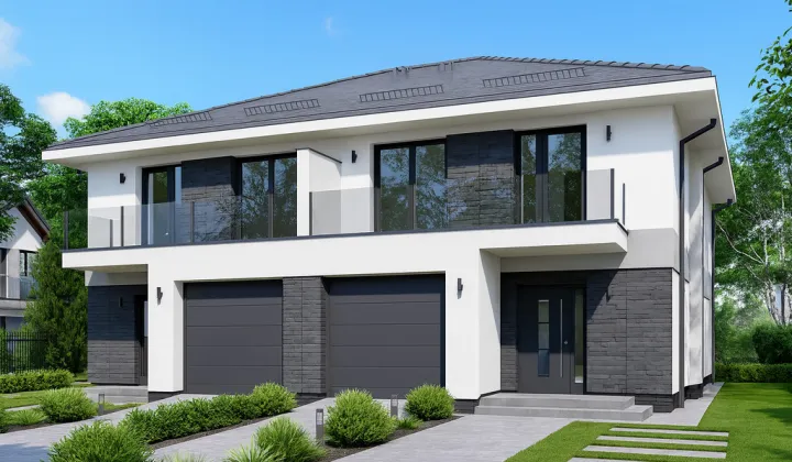 bliźniak, 5 pokoi Wilczopole