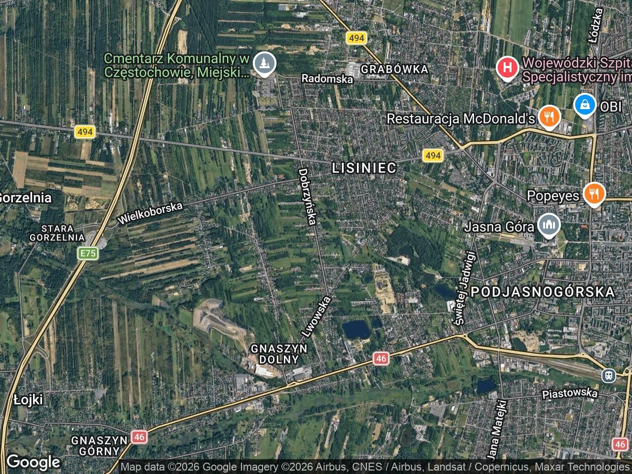 dom wolnostojący, 6 pokoi Częstochowa Lisiniec, ul. Dobrzyńska. Zdjęcie 1