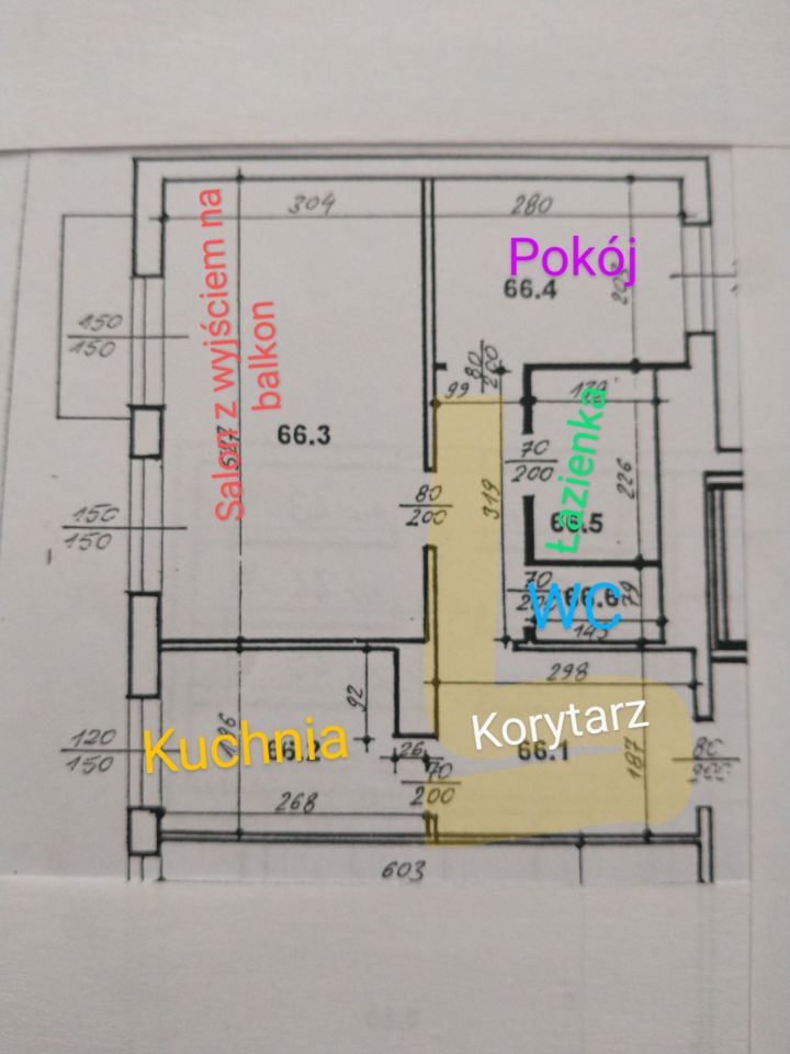 Mieszkanie 2-pokojowe Malbork Centrum, ul. Henryka Sienkiewicza