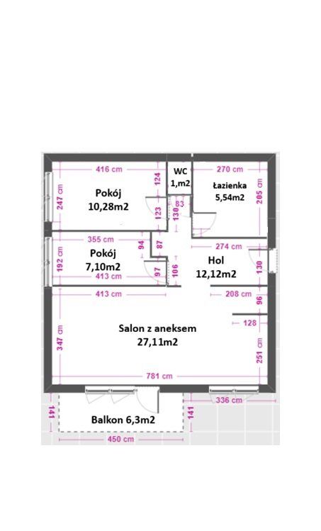 Mieszkanie 3-pokojowe Piaseczno, ul. Okrąg. Zdjęcie 16