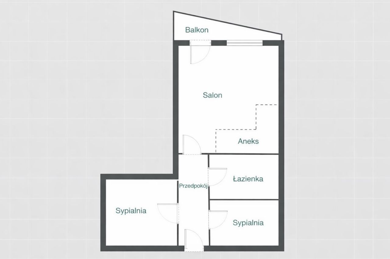 Mieszkanie 3-pokojowe Gdańsk Przymorze, ul. Piastowska. Zdjęcie 14