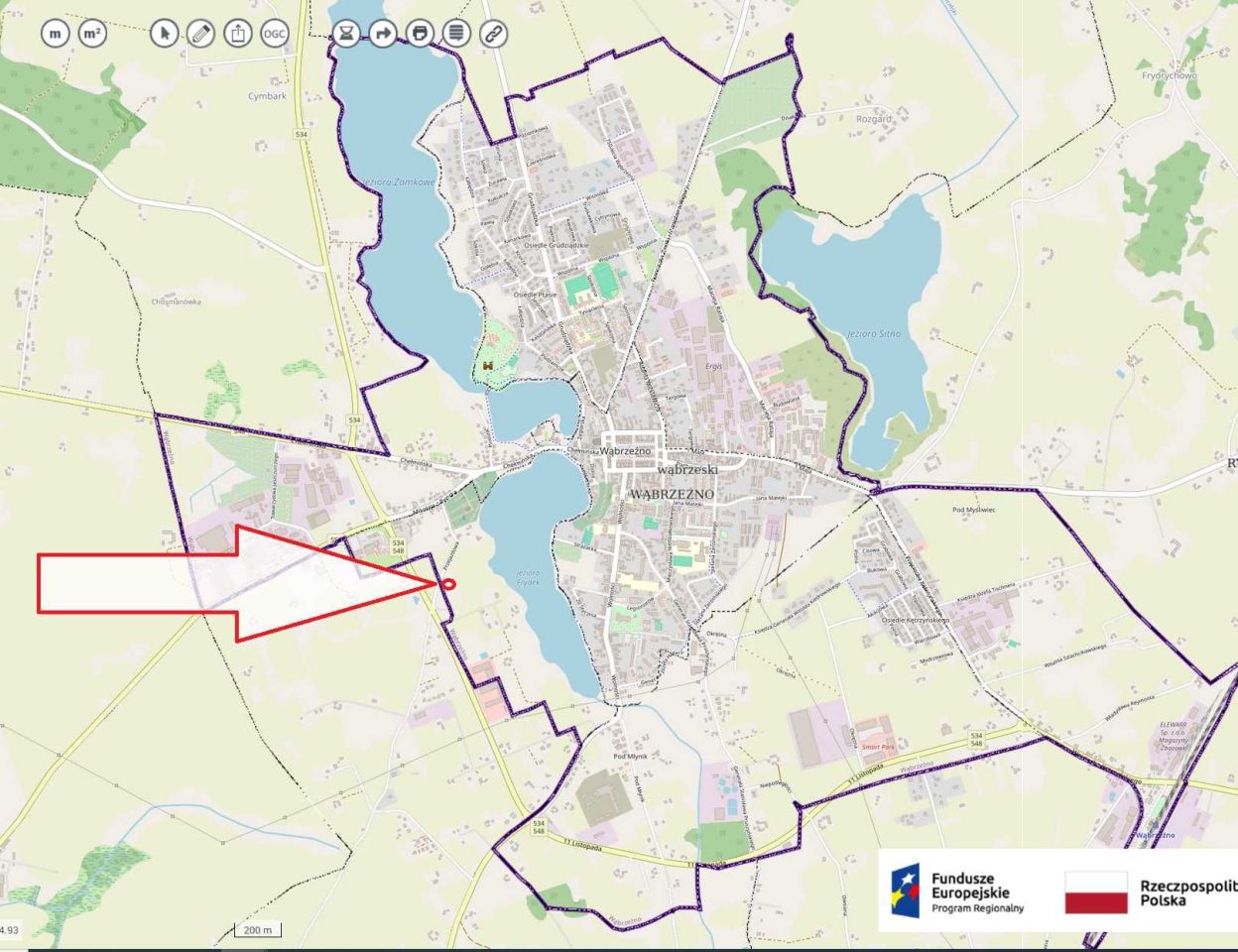 Działka budowlana Wąbrzeźno, ul. Przejazdowa. Zdjęcie 3