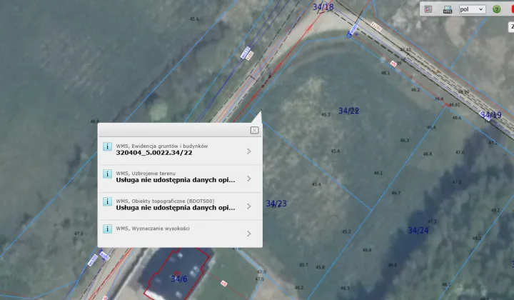 Działka budowlana Miętno