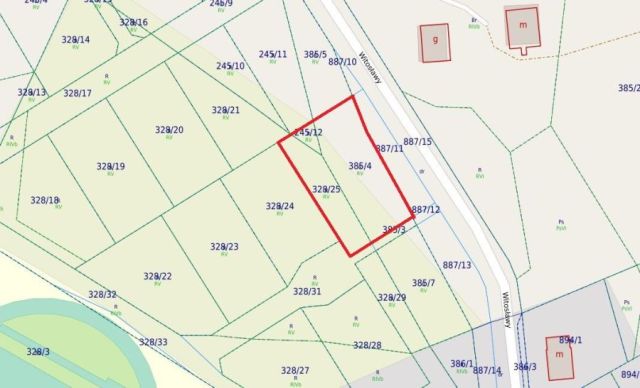 Działka budowlana Somonino, ul. Witosławy. Zdjęcie 1