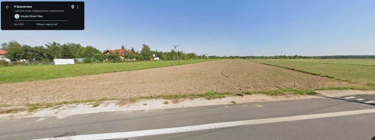 Działka budowlana Cybulice Duże. Zdjęcie 1