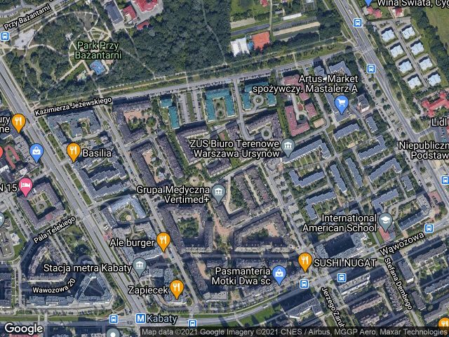 Mieszkanie 2-pokojowe Warszawa Ursynów, ul. Kazimierza Jeżewskiego. Zdjęcie 1